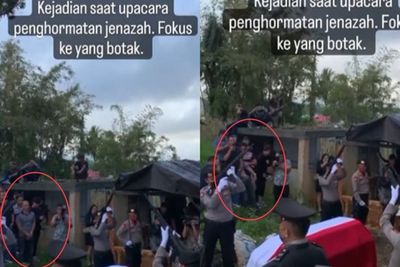 Suka Bercanda, Pria Ini Pura-Pura Tewas saat Upacara Penghormatan Jenazah, Gak Jadi Sedih