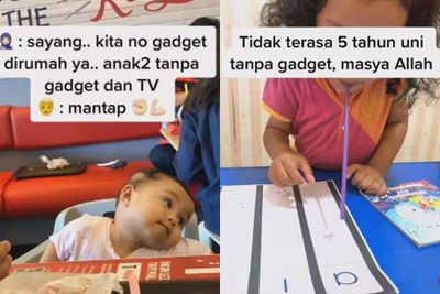 Luar Biasa! Ibu Muda Selama 5 Tahun Didik Anak Tanpa Gadget dan TV, Hasilnya Jadi Begini