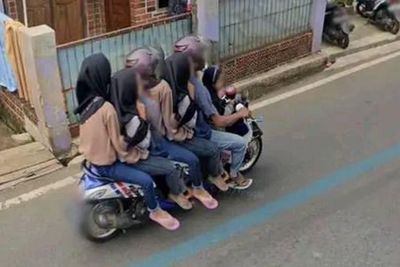 Viral 1 Motor Dinaiki 6 Orang, Bagaimana Aturan yang Benar dan Sanksi Apa yang Menanti?