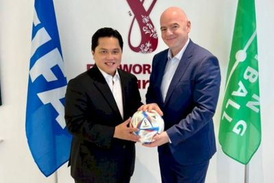 Erick Akui Bangga Produksi Bola Lokal Bisa Pentas di Piala Dunia