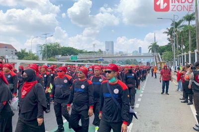Buruh Tolak Kenaikan UMP DKI Jakarta Tahun 2023