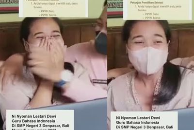 10 Tahun Mengabdi, Guru Honorer Menjerit Bahagia Lolos PPPK: Penantian Berbuah Manis