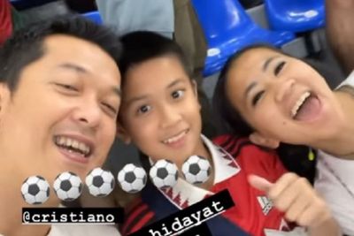 Sempat Dibuas Was-was, Taufik Hidayat dan Istri Lega Portugal Mampu Kalahkan Ghana