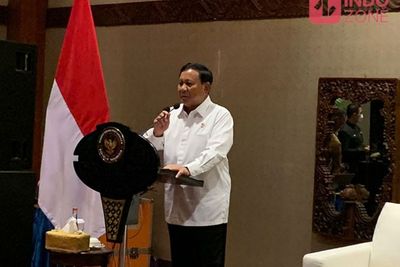 Di Hadapan Anak Muda, Menhan Prabowo Berkelakar Siapa Tahu jadi Capres