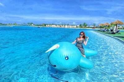 Kolam Renang Air Asin Terbesar di Asia Tenggara Ada di Bintan, Setara 50 Kolam Olimpiade!
