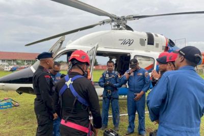 Berharap Cepat Ketemu, Nelayan Bantu Tim SAR Cari Helikopter Polri yang Jatuh di Babel