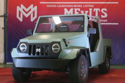 Keren! ITS Punya Mobil Listrik yang Bisa Ngacir 100 km Jam, Namanya MEvITS