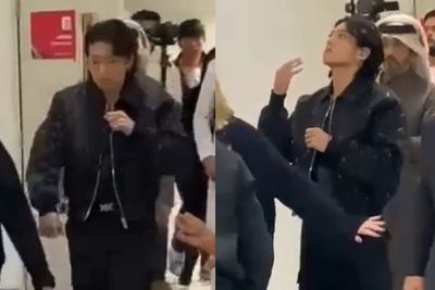 Momen Jungkook Deg-degan Sebelum Tampil di Piala Dunia Qatar, Tarik Nafas Sambil Ngedance