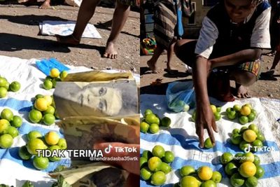 Belanja Bahan Makanan di Papua, Pria Ini Ditertawakan Karena Bayar Pakai Uang Seribuan
