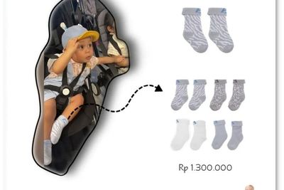 Kaget Harga Kaos Kaki Anak Lesti Kejora Baby L Jutaan, Netizen Singgung Rp10 Ribu Dapat 3