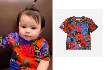 Anak Aurel Hermansyah Ameena Pakai Kaos Dolce Gabbana Rp5 Juta, Netizen: Lebih dari UMR!