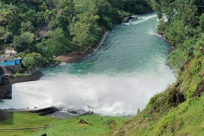 Viral! Penampakan Sungai Aare Swiss di Kebumen, Semburan Airnya Deras Banget