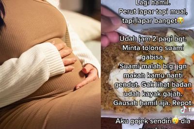 Nyesek! Bumil Curhat Dilarang Suami Makan Gara-Gara Takut Makin Gemuk, Diejek Kayak Gajah