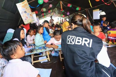 Kolaborasi Srikandi BRI dan BUMN, Bahu Membahu Percepat Pemulihan Korban Gempa Cianjur
