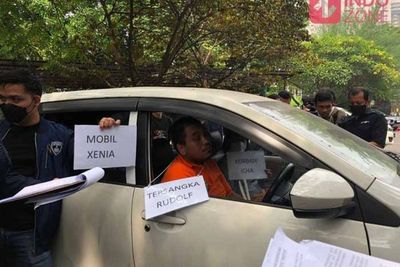 90 Adegan Diperankan Rudolf dalam Rekonstruksi Pembunuhan Wanita di Tol Becakayu