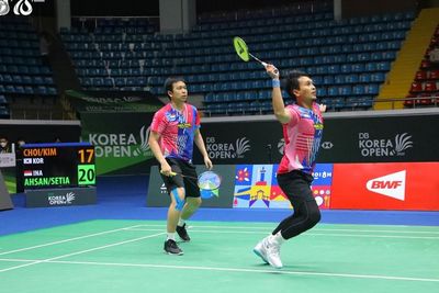 Hasil BWF World Tour Finals 2022: Rinov Pitha dan Ahsan Hendra Berbeda Nasib di Hari Kedua