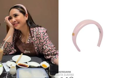 Nagita Slavina Pakai Bando Pink Polos Harga Rp7 Juta, Netizen: Bisa Buat Cicilan Rumah!