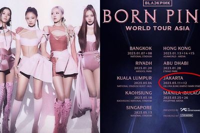 BLACKPINK Rilis Poster Baru Tur BORN PINK, Konser di Jakarta Tetap di GBK