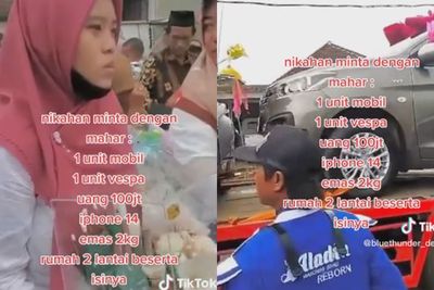 Viral Pernikahan Mewah di Jember, Maharnya Mobil, Rumah, iPhone 14 hingga Uang Rp100 Juta!