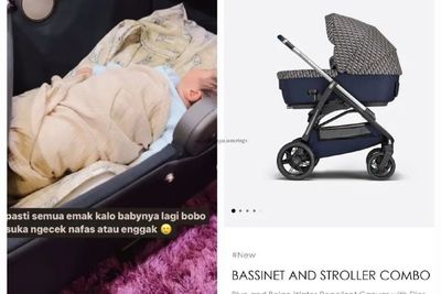 Stroller Anak Tasya Farasya Merek Dior Harganya Rp106 Juta, Netizen: Bayi Naik Rumah