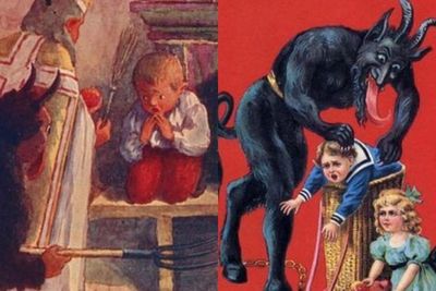Monster Krampus Bikin Natalnya Anak-anak di Eropa Menjadi Sangat Menakutkan