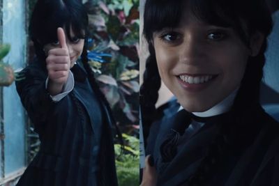 Momen Lucu Jenna Ortega Syuting Serial Wednesday , Ternyata Tukang Ngelawak!