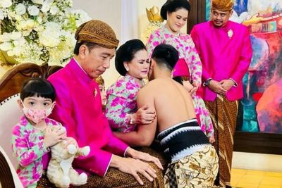 Doa Presiden Jokowi Jelang Pernikahan Kaesang dan Erina