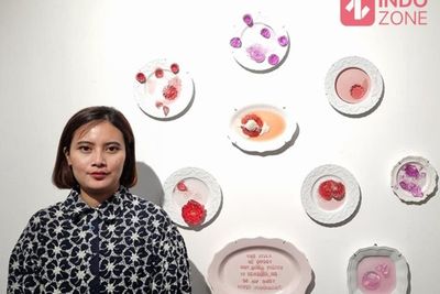 Seniman Ajeng Martia Saputri Apresiasi Can s Gallery: Selalu Terbuka dengan Ide-ide Baru