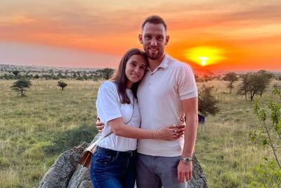 WAGs Belanda Cantik Doina Turcanu Nonton Piala Dunia 2022 padahal Lagi Hamil!