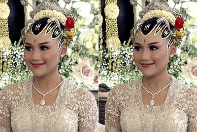 7 Makna Riasan Paes Ageng Yogyakarta si Pengantin Erina Gudono di Prosesi Akad Nikah