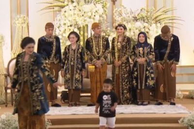 Tak Mau Pakai Beskap, Anak Kedua Bobby-Kahiyang Jadi Sorotan: Anak Medan Emang Beda
