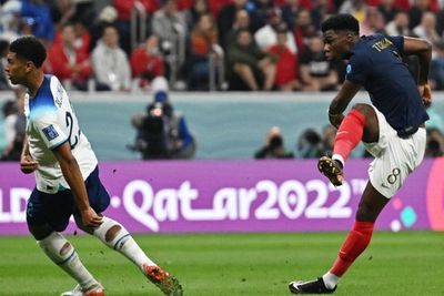 Hasil Piala Dunia 2022: Tembakan Roket! Prancis Unggul 1-0 atas Inggris di Babak Pertama