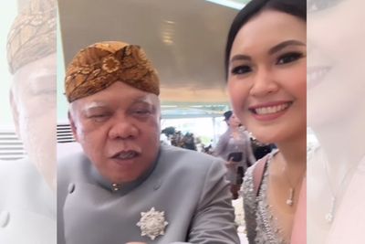 Meryl Saragih Gercep Tanya Jalan Rusak di Sumut ke Menteri PU Saat Hadiri Nikahan Kaesang