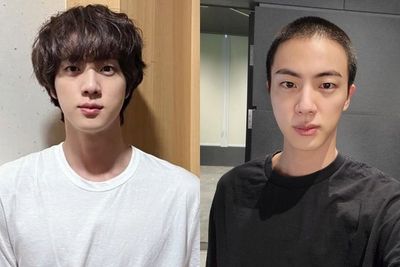 Jin BTS Potong Rambut Cepak Jelang Wajib Militer, Begini Penampakannya