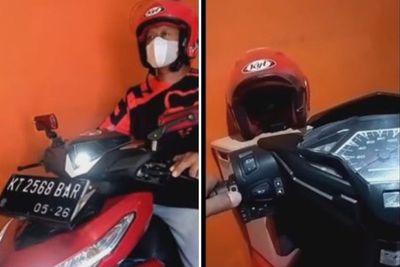 Pria Sulap Motornya Jadi Super Canggih, Pelat Nomor Bisa Ngumpet: Tony Stark Ketar Ketir