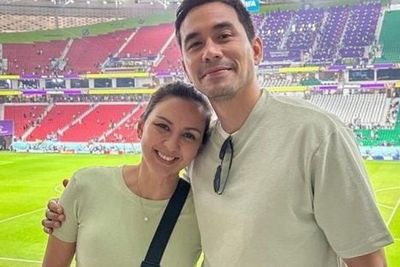 Darius Gendong Mesra Donna Agnesia di Piala Dunia 2022 Qatar: Jomblo Cuma Bisa Bayangin