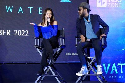 Yessica Riany Bikin Karya Seni Avatar: The Way of Water Bersama Artis dan Influencer
