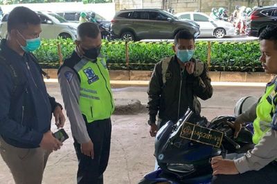 Viral Motor Sport Pakai Pelat Polisi Bodong, Ujungnya Ditindak Polisi