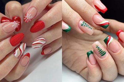 10 Ide Nail Art Tema Natal Terbaru 2022, Simple dan Elegan!