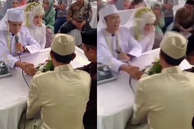 Akad Khidmat Berubah Kocak! Wali Nikah Salah Sebut Maskawin, Emas 10 Gram Jadi 10 Kg
