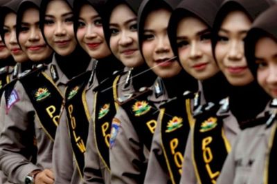 Polwan yang Dipukul Massa Demo di KPU Resmi Buat Laporan ke Polda Metro