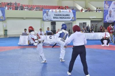 Jawa Barat Dominasi Hari Pertama Kejurnas Taekwondo 2022
