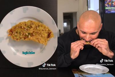 Dua Bule Ini Nyobain Makan Rempeyek, Warganet Bingung: Kok Nggak Krispi?