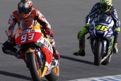 Marc Marquez Ogah Berdamai dengan Valentino Rossi