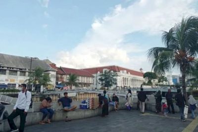 Tempat Penampungan PKL Kota Tua Masih Terdapat Sejumlah Kendala