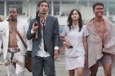 Review Jujur The Big 4 : Film Aksi-Komedi yang Brutal, Plot Twistnya Ketebak!