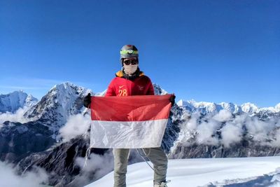 Viral Pria Majalaya Ngaku Kibarkan Merah Putih di Everest, Ternyata Nyomot Foto Orang Lain