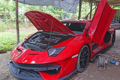 Ingin Punya Supercar, Warga Sukoharjo Nekad Sulap Mobil Tua Jadi Lamborghini Aventador SVJ