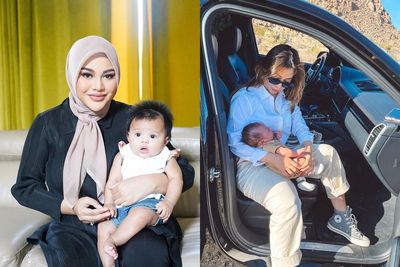 7 Potret Artis Jadi Mama Muda, Tetap Cantik dan Kece meski Momong Anak