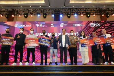141 Ribu Orang Ramaikan UMKM EXPO(RT) BRILIANPRENUER 2022, BRI Antar UMKM Go Global